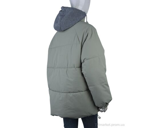Куртка жіноча Весна/осінь 167 (12037) green (4 шт. р.сіткаM-2XL) "Obuvok" недорого оптом від прямого постачальника, зображення 2 Куртка жіноча Весна/осінь 167 (12037) green (4 шт. р.сіткаM-2XL) "Obuvok" недорого оптом від прямого постачальника, зображення 2