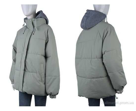 Куртка жіноча Весна/осінь 167 (12037) green (4 шт. р.сіткаM-2XL) "Obuvok" недорого оптом від прямого постачальника, зображення 3 Куртка жіноча Весна/осінь 167 (12037) green (4 шт. р.сіткаM-2XL) "Obuvok" недорого оптом від прямого постачальника, зображення 3