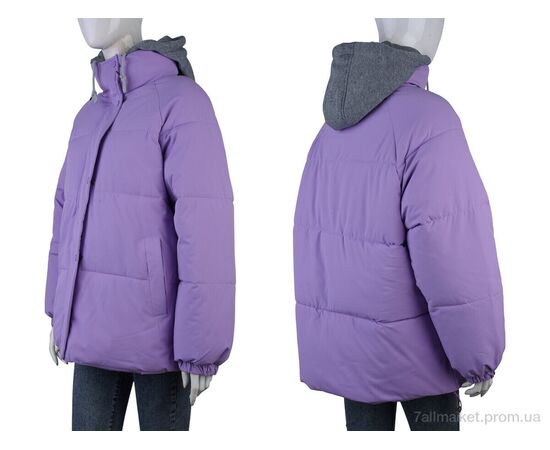 Куртка жіноча Весна/осінь 167 (12037) violet (4 шт. р.сіткаM-2XL) "Obuvok" недорого оптом від прямого постачальника, зображення 3 Куртка жіноча Весна/осінь 167 (12037) violet (4 шт. р.сіткаM-2XL) "Obuvok" недорого оптом від прямого постачальника, зображення 3