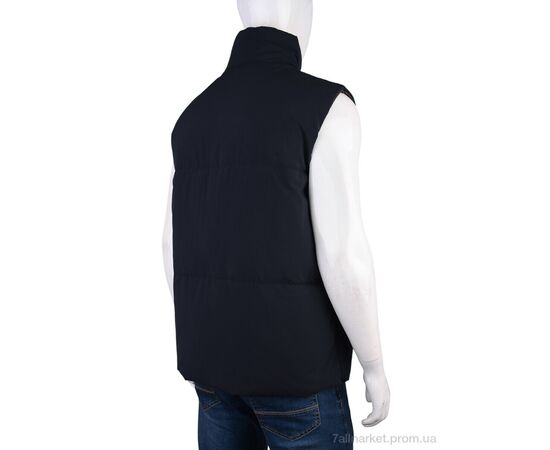 Мужская жилетка Весна/осень B-1 (12046) d.navy (5 шт. р.сетка L-4XL) "Obuvok" недорого оптом от прямого поставщика, изображение 2 Фотография Мужская жилетка Весна/осень B-1 (12046) d.navy (5 шт. р.сетка L-4XL) "Obuvok" недорого оптом от прямого поставщика, изображение 2