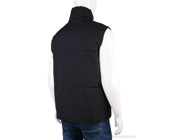 Мужская жилетка Весна/осень B-1 (12046) black (5 шт. р.сетка L-4XL) "Obuvok" недорого оптом от прямого поставщика, изображение 2 Фотография Мужская жилетка Весна/осень B-1 (12046) black (5 шт. р.сетка L-4XL) "Obuvok" недорого оптом от прямого поставщика, изображение 2