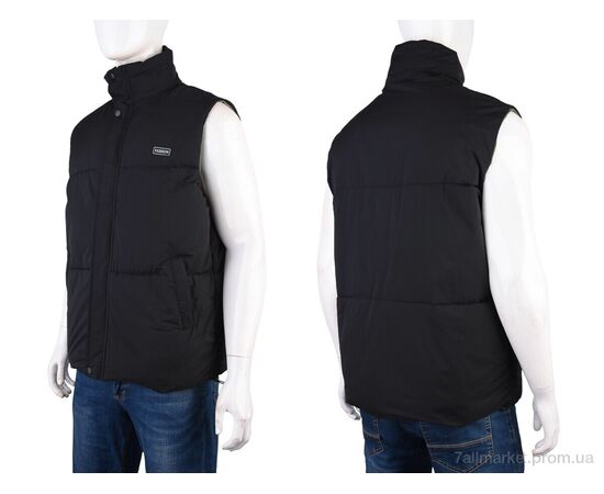 Мужская жилетка Весна/осень B-1 (12046) black (5 шт. р.сетка L-4XL) "Obuvok" недорого оптом от прямого поставщика, изображение 3 Фотография Мужская жилетка Весна/осень B-1 (12046) black (5 шт. р.сетка L-4XL) "Obuvok" недорого оптом от прямого поставщика, изображение 3