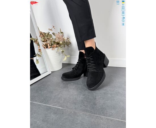 Черевики жіночі стильні Зима 3005 ч.з. хутро (6 пар р.36-40) "ARTO" недорого оптом від прямого постачальника, зображення 4