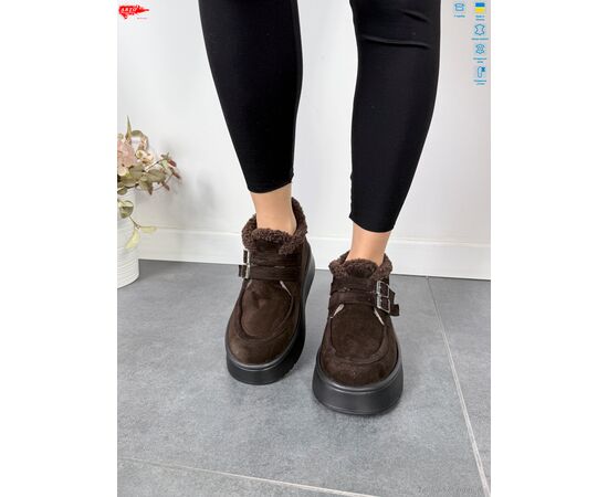 Черевики жіночі стильні Зима 240 кор.з. хутро (8 пар р.37-41) "ARTO" недорого оптом від прямого постачальника, зображення 2