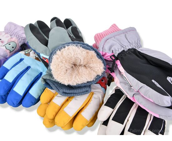 Рукавички для дітей Зима 911L mix (168 шт. р.сітка8-10) "CAP" недорого оптом від прямого постачальника, зображення 2 Рукавички для дітей Зима 911L mix (168 шт. р.сітка8-10) "CAP" недорого оптом від прямого постачальника, зображення 2