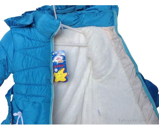 Куртка дитяча Зима S146 блакитний (3 шт. р.сітка3-5) "Kids-modnik" недорого оптом від прямого постачальника, зображення 2 Куртка дитяча Зима S146 блакитний (3 шт. р.сітка3-5) "Kids-modnik" недорого оптом від прямого постачальника, зображення 2