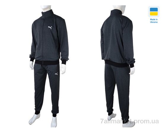 Спортивный костюм мужской Весна/осень 101 grey (05907) (6 шт. р.сетка 46-54) "Obuvok" недорого оптом от прямого поставщика, изображение 4 Фотография Спортивный костюм мужской Весна/осень 101 grey (05907) (6 шт. р.сетка 46-54) "Obuvok" недорого оптом от прямого поставщика, изображение 4