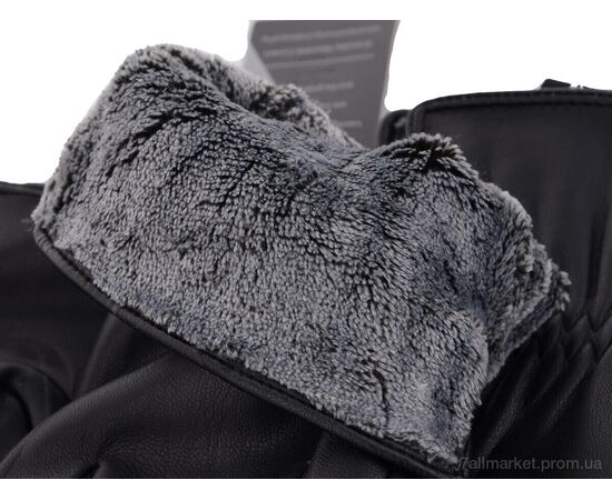 Перчатки мужские Зима R202М кожзам-махра black (10 шт. р.сетка 10-12) "KUINH" недорого оптом от прямого поставщика, изображение 2 Фотография Перчатки мужские Зима R202М кожзам-махра black (10 шт. р.сетка 10-12) "KUINH" недорого оптом от прямого поставщика, изображение 2