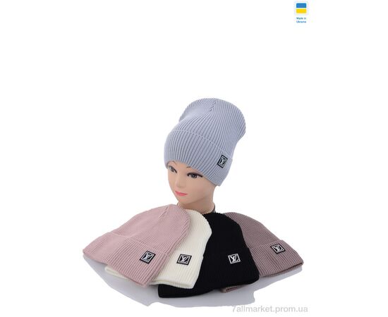 Жіноча шапка Зима SW033-4 на флісі mix (5 шт. р.сітка56-60) "Angelica" недорого оптом від прямого постачальника, зображення 2 Жіноча шапка Зима SW033-4 на флісі mix (5 шт. р.сітка56-60) "Angelica" недорого оптом від прямого постачальника, зображення 2