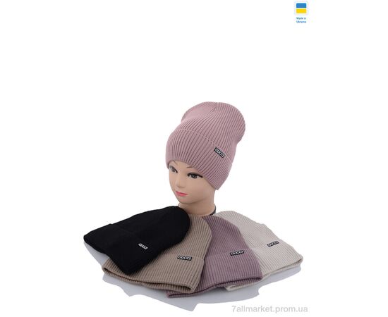 Жіноча шапка Зима SW032-7 на флісі mix (5 шт. р.сітка56-60) "Angelica" недорого оптом від прямого постачальника, зображення 2 Жіноча шапка Зима SW032-7 на флісі mix (5 шт. р.сітка56-60) "Angelica" недорого оптом від прямого постачальника, зображення 2