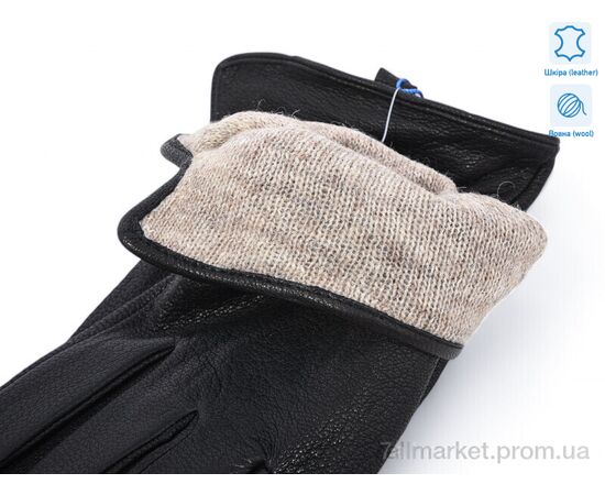 Чоловічі рукавиці Зима 0533A шкіра оленя вовна (10 шт. р.сітка11-13) "TUZZI" недорого оптом від прямого постачальника, зображення 2 Чоловічі рукавиці Зима 0533A шкіра оленя вовна (10 шт. р.сітка11-13) "TUZZI" недорого оптом від прямого постачальника, зображення 2