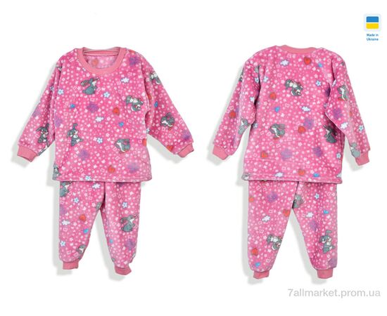 Дитяча піжама Зима 199266 рожевий (5 шт. р.сітка92-122) "Kir15" недорого оптом від прямого постачальника, зображення 3 Дитяча піжама Зима 199266 рожевий (5 шт. р.сітка92-122) "Kir15" недорого оптом від прямого постачальника, зображення 3