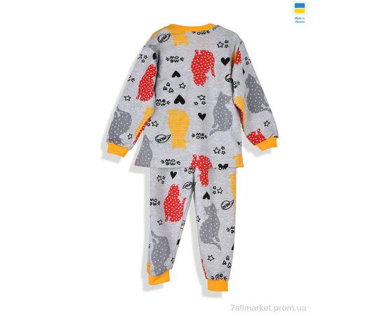 Дитяча піжама Зима 195282 сірий (5 шт. р.сітка98-128) "Kir15" недорого оптом від прямого постачальника, зображення 2 Дитяча піжама Зима 195282 сірий (5 шт. р.сітка98-128) "Kir15" недорого оптом від прямого постачальника, зображення 2