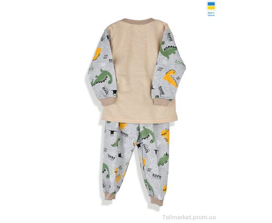 Дитяча піжама Зима 195287 бежевий (5 шт. р.сітка98-128) "Kir15" недорого оптом від прямого постачальника, зображення 2 Дитяча піжама Зима 195287 бежевий (5 шт. р.сітка98-128) "Kir15" недорого оптом від прямого постачальника, зображення 2