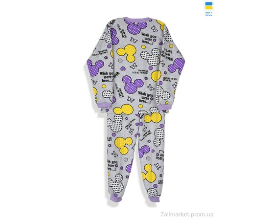 Дитяча піжама Зима 195362 сірий (3 шт. р.сітка128-140) "Kir15" недорого оптом від прямого постачальника, зображення 2 Дитяча піжама Зима 195362 сірий (3 шт. р.сітка128-140) "Kir15" недорого оптом від прямого постачальника, зображення 2