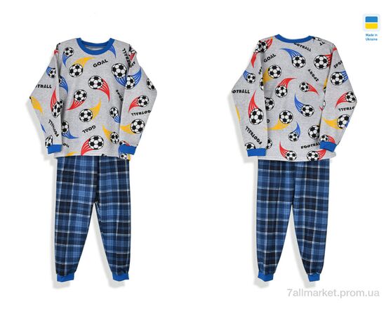 Дитяча піжама Зима 195364 сірий (3 шт. р.сітка128-140) "Kir15" недорого оптом від прямого постачальника, зображення 3 Дитяча піжама Зима 195364 сірий (3 шт. р.сітка128-140) "Kir15" недорого оптом від прямого постачальника, зображення 3