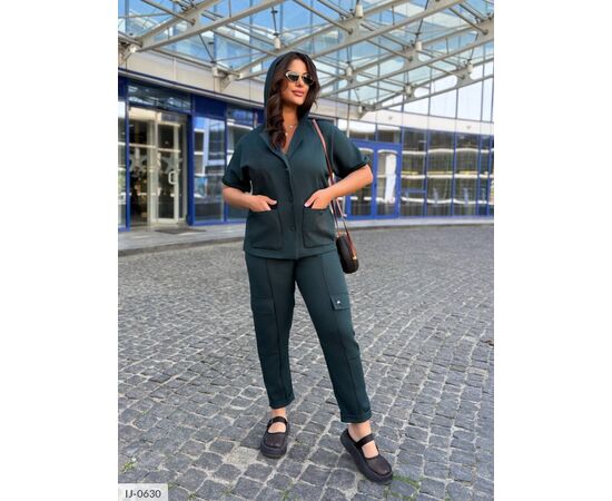 Костюм жіночий двійка сорочка та штани великі розміри р.46-48;50-52;54-56;58-60;62-64 (4кол.) "VLADA" купити недорого від прямого постачальника, зображення 3 Костюм жіночий двійка сорочка та штани великі розміри р.46-48;50-52;54-56;58-60;62-64 (4кол.) "VLADA" купити недорого від прямого постачальника, зображення 3