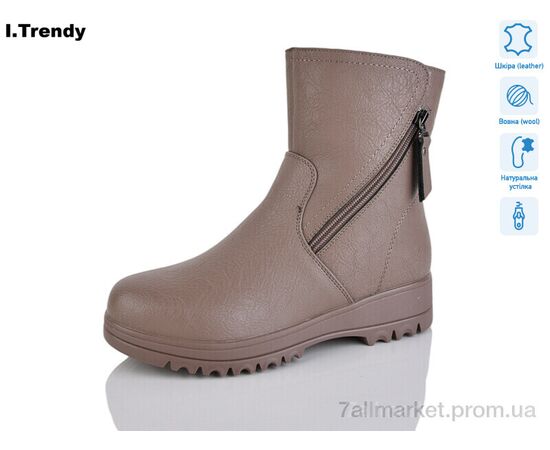 Черевики жіночі стильні Зима DH3321-3 (6 пар р.36-41) "Trendy" недорого оптом від прямого постачальника Черевики жіночі стильні Зима DH3321-3 (6 пар р.36-41) "Trendy" недорого оптом від прямого постачальника