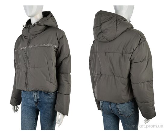 Куртка женская Зима 17592 (12062) grey (4 шт. р.сетка 42-48) "Obuvok" недорого оптом от прямого поставщика, изображение 3 Фотография Куртка женская Зима 17592 (12062) grey (4 шт. р.сетка 42-48) "Obuvok" недорого оптом от прямого поставщика, изображение 3