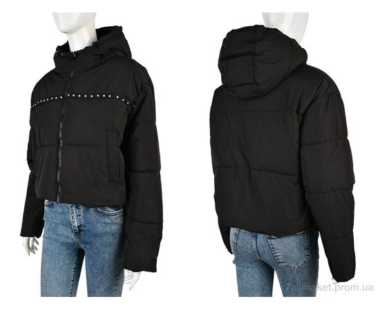 Куртка женская Зима 17592 (12062) black (4 шт. р.сетка 42-48) "Obuvok" недорого оптом от прямого поставщика, изображение 3 Фотография Куртка женская Зима 17592 (12062) black (4 шт. р.сетка 42-48) "Obuvok" недорого оптом от прямого поставщика, изображение 3