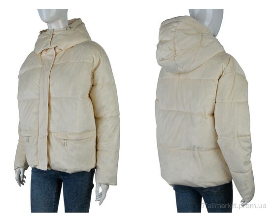 Куртка жіноча Зима 6706 (12059) beige (4 шт. р.сітка42-48) "Obuvok" недорого оптом від прямого постачальника, зображення 3 Куртка жіноча Зима 6706 (12059) beige (4 шт. р.сітка42-48) "Obuvok" недорого оптом від прямого постачальника, зображення 3