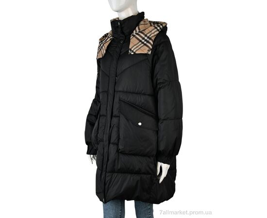 Куртка жіноча Зима 612A (12060) black (4 шт. р.сіткаL-3XL) "Obuvok" недорого оптом від прямого постачальника Куртка жіноча Зима 612A (12060) black (4 шт. р.сіткаL-3XL) "Obuvok" недорого оптом від прямого постачальника