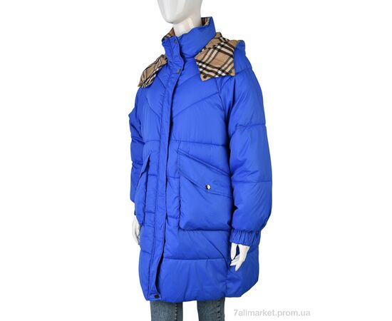 Куртка жіноча Зима 612A (12060) blue (4 шт. р.сіткаL-3XL) "Obuvok" недорого оптом від прямого постачальника Куртка жіноча Зима 612A (12060) blue (4 шт. р.сіткаL-3XL) "Obuvok" недорого оптом від прямого постачальника