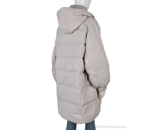 Куртка жіноча Зима 612A (12060) beige (4 шт. р.сіткаL-3XL) "Obuvok" недорого оптом від прямого постачальника, зображення 2 Куртка жіноча Зима 612A (12060) beige (4 шт. р.сіткаL-3XL) "Obuvok" недорого оптом від прямого постачальника, зображення 2