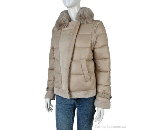 Куртка жіноча Зима 349 (12056) d.beige (4 шт. р.сіткаM-L) "Obuvok" недорого оптом від прямого постачальника Куртка жіноча Зима 349 (12056) d.beige (4 шт. р.сіткаM-L) "Obuvok" недорого оптом від прямого постачальника