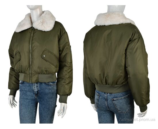Куртка жіноча Зима 17115 (12047) khaki (4 шт. р.сітка42-48) "Obuvok" недорого оптом від прямого постачальника, зображення 3 Куртка жіноча Зима 17115 (12047) khaki (4 шт. р.сітка42-48) "Obuvok" недорого оптом від прямого постачальника, зображення 3