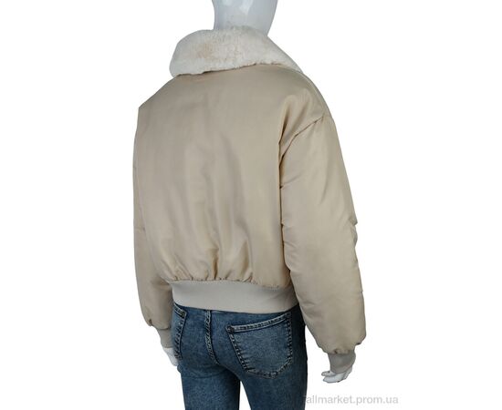 Куртка жіноча Зима 17115 (12047) beige (4 шт. р.сітка42-48) "Obuvok" недорого оптом від прямого постачальника, зображення 2 Куртка жіноча Зима 17115 (12047) beige (4 шт. р.сітка42-48) "Obuvok" недорого оптом від прямого постачальника, зображення 2