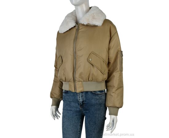 Куртка жіноча Зима 17115 (12047) d.beige (4 шт. р.сітка42-48) "Obuvok" недорого оптом від прямого постачальника Куртка жіноча Зима 17115 (12047) d.beige (4 шт. р.сітка42-48) "Obuvok" недорого оптом від прямого постачальника