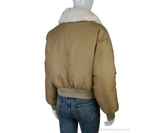 Куртка жіноча Зима 17115 (12047) d.beige (4 шт. р.сітка42-48) "Obuvok" недорого оптом від прямого постачальника, зображення 2 Куртка жіноча Зима 17115 (12047) d.beige (4 шт. р.сітка42-48) "Obuvok" недорого оптом від прямого постачальника, зображення 2