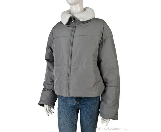 Куртка жіноча Зима 1105 (12058) grey (3 шт. р.сіткаM-XL) "Obuvok" недорого оптом від прямого постачальника Куртка жіноча Зима 1105 (12058) grey (3 шт. р.сіткаM-XL) "Obuvok" недорого оптом від прямого постачальника