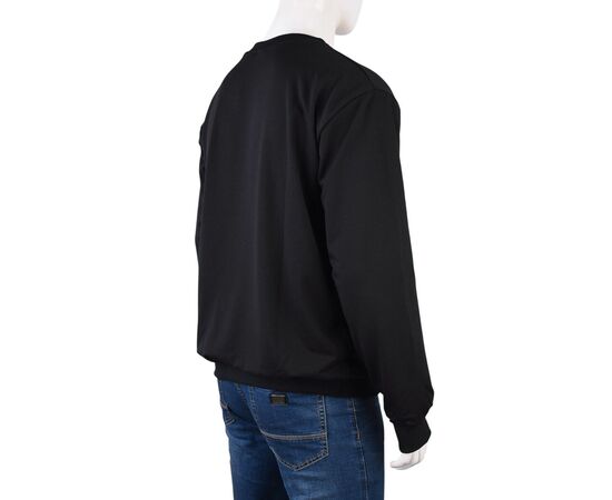 Кофта мужская K4 black р.3XL-5XL "Textile" недорого оптом от прямого поставщика, изображение 2 Фотография Кофта мужская K4 black р.3XL-5XL "Textile" недорого оптом от прямого поставщика, изображение 2