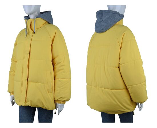 Куртка жіноча демісезонна 167 (12037) yellow р.M-2XL "Obuv OK2" недорого оптом від прямого постачальника, зображення 3 Куртка жіноча демісезонна 167 (12037) yellow р.M-2XL "Obuv OK2" недорого оптом від прямого постачальника, зображення 3
