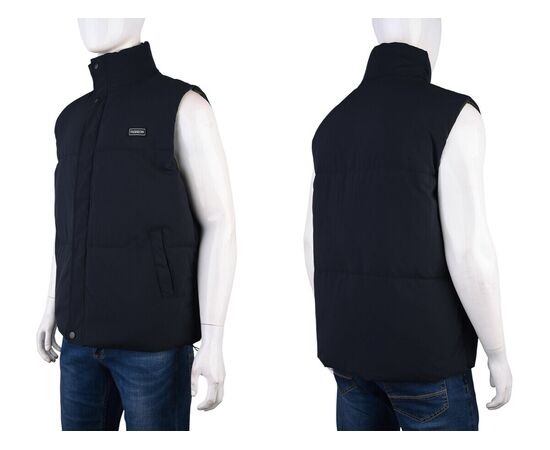 Жилетка мужская B1 (12046) navy р.L-4XL "Obuv OK2" недорого оптом от прямого поставщика, изображение 3 Фотография Жилетка мужская B1 (12046) navy р.L-4XL "Obuv OK2" недорого оптом от прямого поставщика, изображение 3