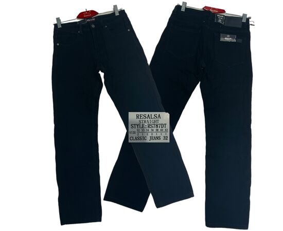 Джинсы мужские RS787DT blue р.32-42 "God Baron" недорого оптом от прямого поставщика Фотография Джинсы мужские RS787DT blue р.32-42 "God Baron" недорого оптом от прямого поставщика