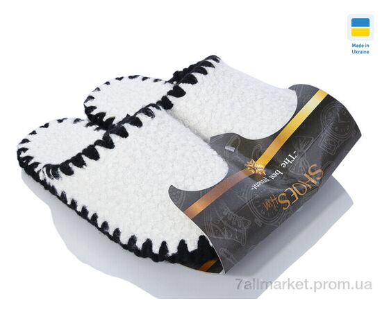 Тапки женские для дома Весна/осень 21-119 білий (10 пар р.36-41) "Active" недорого оптом от прямого поставщика, изображение 3 Фотография Тапки женские для дома Весна/осень 21-119 білий (10 пар р.36-41) "Active" недорого оптом от прямого поставщика, изображение 3