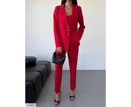 Костюм женский со штанами р.42-44;44-46;46-48 (10цв) "ANNABELLE" купить недорого от прямого поставщика, изображение 16 Фотография Костюм женский со штанами р.42-44;44-46;46-48 (10цв) "ANNABELLE" купить недорого от прямого поставщика, изображение 16