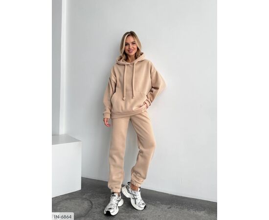 Жіночий спортивний костюм на флісі великого розміру. р.50-52;54-56 (9кол.) "ANNABELLE" купити недорого від прямого постачальника, зображення 18 Жіночий спортивний костюм на флісі великого розміру. р.50-52;54-56 (9кол.) "ANNABELLE" купити недорого від прямого постачальника, зображення 18