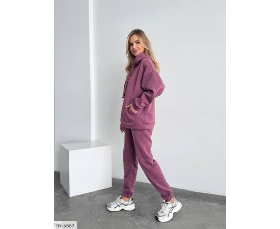 Жіночий спортивний костюм на флісі р.42-44;46-48 (9кол.) "ANNABELLE" купити недорого від прямого постачальника, зображення 19 Жіночий спортивний костюм на флісі р.42-44;46-48 (9кол.) "ANNABELLE" купити недорого від прямого постачальника, зображення 19