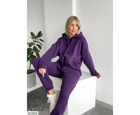 Жіночий спортивний костюм на флісі р.42-44;46-48 (9кол.) "ANNABELLE" купити недорого від прямого постачальника, зображення 3 Жіночий спортивний костюм на флісі р.42-44;46-48 (9кол.) "ANNABELLE" купити недорого від прямого постачальника, зображення 3