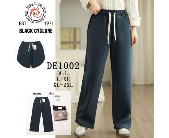 Штаны женские утеплённые 1002 black р.M-2XL "VICTORY" недорого оптом от прямого поставщика Фотография Штаны женские утеплённые 1002 black р.M-2XL "VICTORY" недорого оптом от прямого поставщика