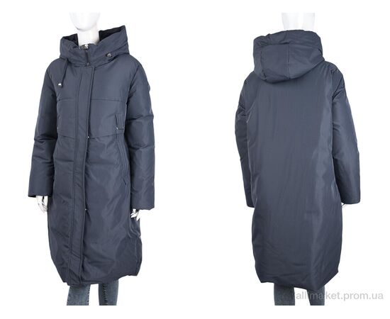 Пальто жіноче Зима 8811 grey (09080) (4 шт. р.сітка52-56) "Obuvok" недорого оптом від прямого постачальника, зображення 3 Пальто жіноче Зима 8811 grey (09080) (4 шт. р.сітка52-56) "Obuvok" недорого оптом від прямого постачальника, зображення 3