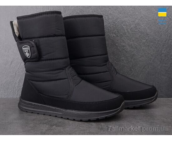 Дутики чоловічі Зима 4232 чорний (6 пар р.41-45) "Paolla" недорого оптом від прямого постачальника, зображення 2 Дутики чоловічі Зима 4232 чорний (6 пар р.41-45) "Paolla" недорого оптом від прямого постачальника, зображення 2