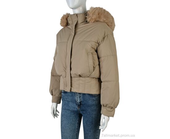 Куртка женская Зима 025 (12055) d.beige (4 шт. р.сетка M-2XL) "Obuvok" недорого оптом от прямого поставщика Фотография Куртка женская Зима 025 (12055) d.beige (4 шт. р.сетка M-2XL) "Obuvok" недорого оптом от прямого поставщика