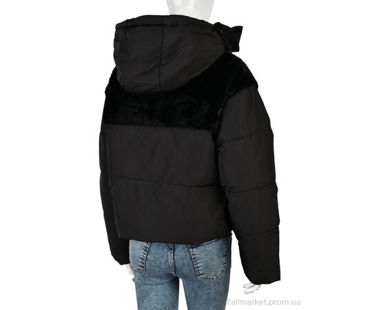 Куртка женская Зима 19339 (12051) black (4 шт. р.сетка 42-48) "Obuvok" недорого оптом от прямого поставщика, изображение 2 Фотография Куртка женская Зима 19339 (12051) black (4 шт. р.сетка 42-48) "Obuvok" недорого оптом от прямого поставщика, изображение 2