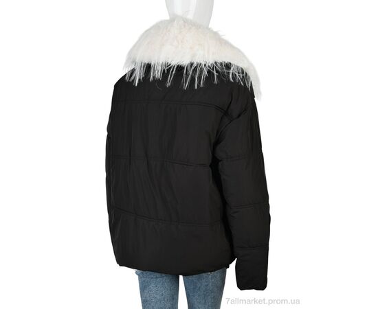 Куртка женская Зима 19660 (12050) black (4 шт. р.сетка 42-48) "Obuvok" недорого оптом от прямого поставщика, изображение 2 Фотография Куртка женская Зима 19660 (12050) black (4 шт. р.сетка 42-48) "Obuvok" недорого оптом от прямого поставщика, изображение 2