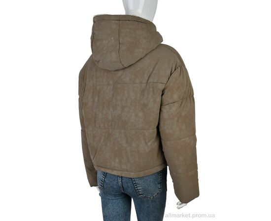 Куртка жіноча Зима 17189 (12049) beige (4 шт. р.сітка42-48) "Obuvok" недорого оптом від прямого постачальника, зображення 2 Куртка жіноча Зима 17189 (12049) beige (4 шт. р.сітка42-48) "Obuvok" недорого оптом від прямого постачальника, зображення 2